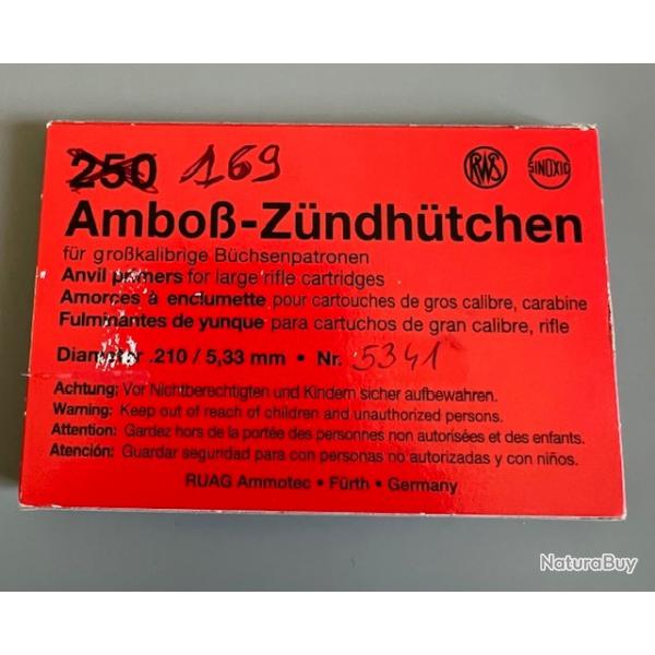 Amorce RWS Large Rifle 5341