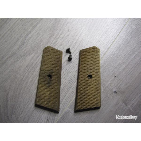 Plaquettes pour pistolet d'alarme type Napolon