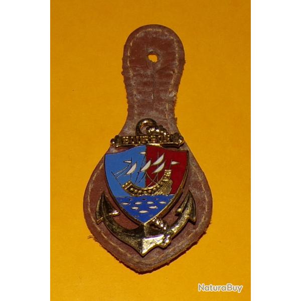15 Bataillon d'Infanterie de Marine, Bourbon, pastille ajoure, plat, FABRICANT SANS ,  HOMOLOGATIO