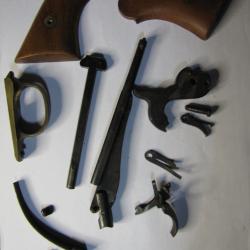 Lot de pièces pour révolver a poudre noir cal 44 copie Remington ASM