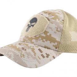 Casquette Punisher Pixel Beige