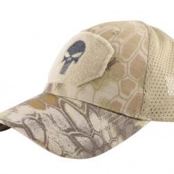 Casquette Punisher Python Beige