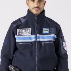 Blouson polaire "Suprême" membrané Bande gitane 3 XL