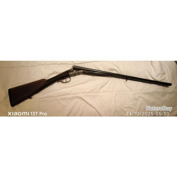 Fusils Idal brevet Cal 16/70 jaspee juxtapose