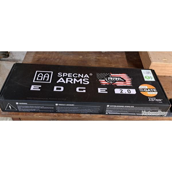 Fusil RRA SA-E03 Edge 2.0 ASTER AEG Specna Arms - Noir