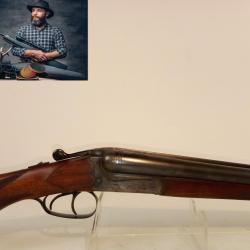 (2113) Fusil De Chasse Juxtaposé Merkel 117 Cal.12/70 - OCCASION