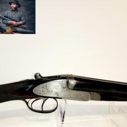 (2417) Fusil De Chasse Juxtaposé Webley&Scott Cal.12/70 - OCCASION