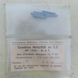 5 x axe d'arrêtoir de chargeur mas45 mas 45 (1830)