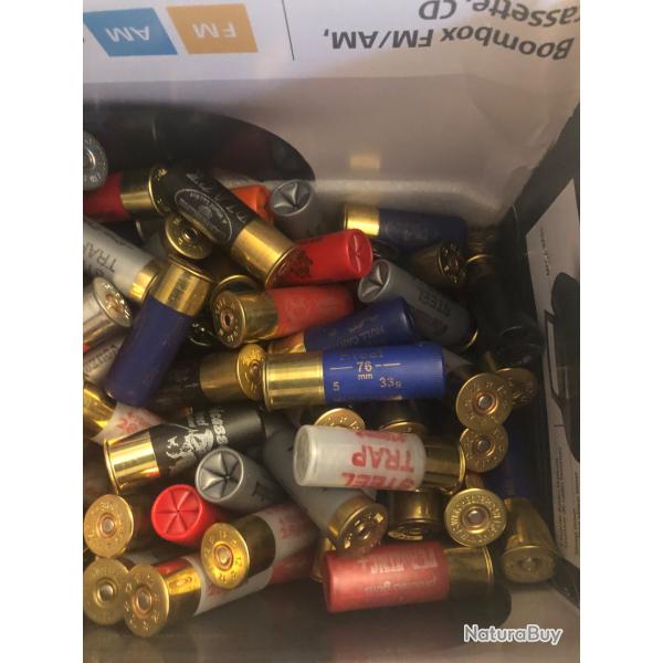 gros lot plus de 8kg de  bille d'acier toute marque tout plomb ,tout grammage,  magnum 70, 76,