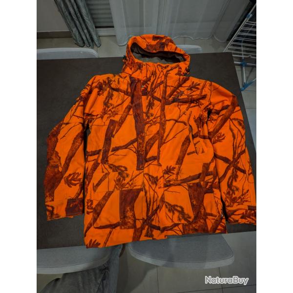 Veste de poste/battue solognac Sibir 300 kamo