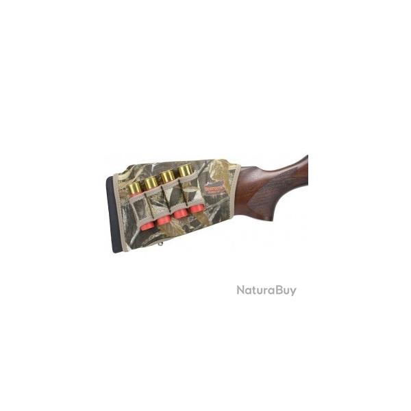 Kit BEARTOOTH rhausse et protection fusil realtree max-5 avec porte munitions
