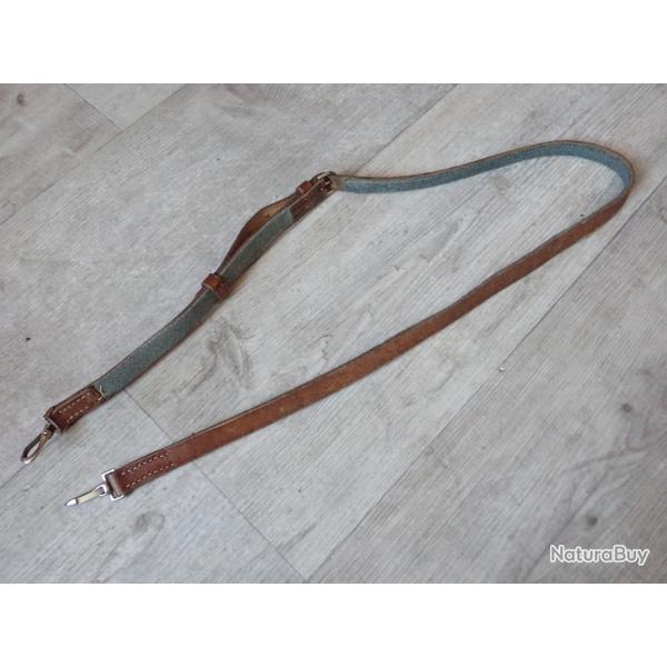 Bretelle, sangle de holster de revolver 1882, 82/29 ou pistolet ou sacoche jumelle Suisse (2)