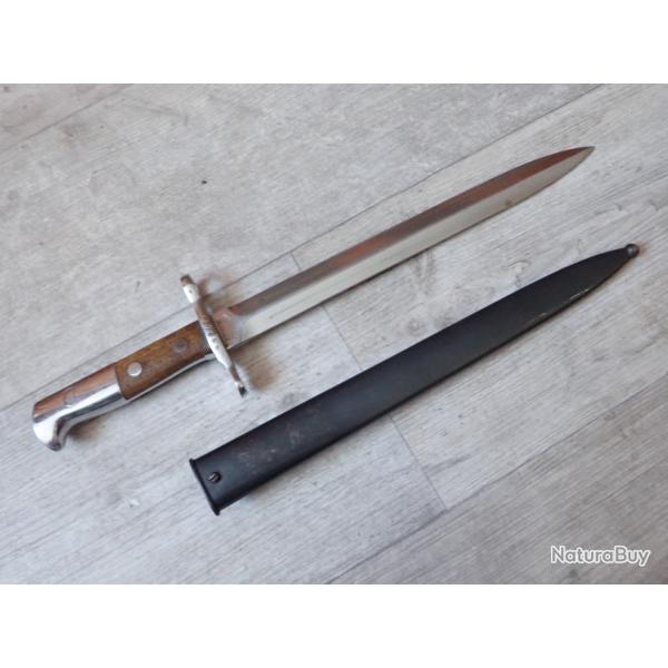 587655 Baonnette chrome Suisse Modle 1918. Pour fusil Schmidt-Rubin modle K 31 ou k11