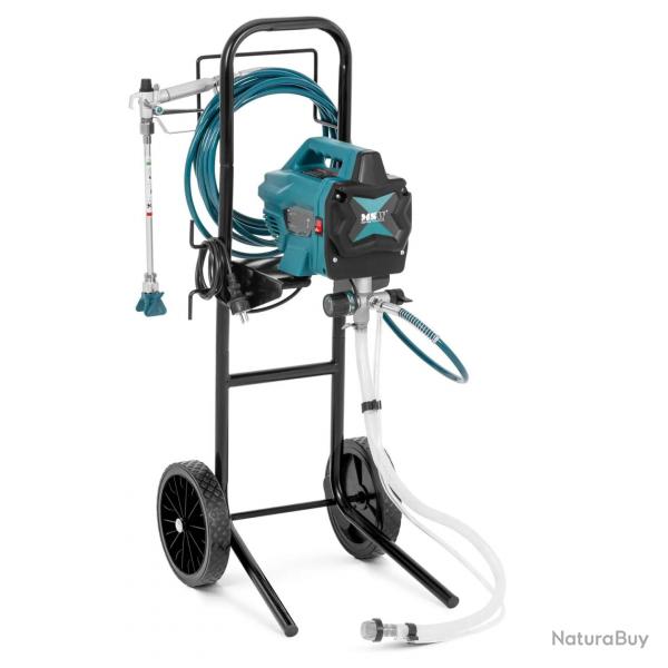 Station de peinture professionnelle airless 1,4 l/min 200 bar tuyau 7,5 m mobile 14_0009950