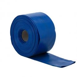 Tuyau arrosage plat 8 pouces 50 m 0-1,5 bars tissu renforcé bleu 14_0010169
