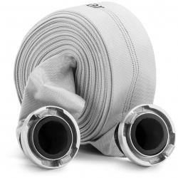 Tuyau d'arrosage 3 pouces 30 m 0-8 bars storz aluminium pvc polyester argenté 14_0010173