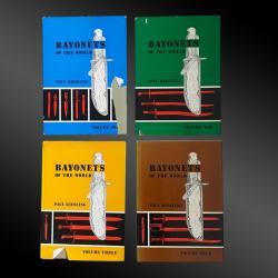 Livres BAYONETS OF THE WORLD - Les 4 volumes par Paul KIESLING