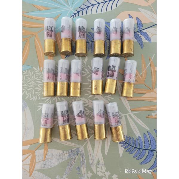 Balle Rubin Sabot de chez Mary ArmCalibre 12 culot de 25mm , balle de 28gr et chambre 12/70