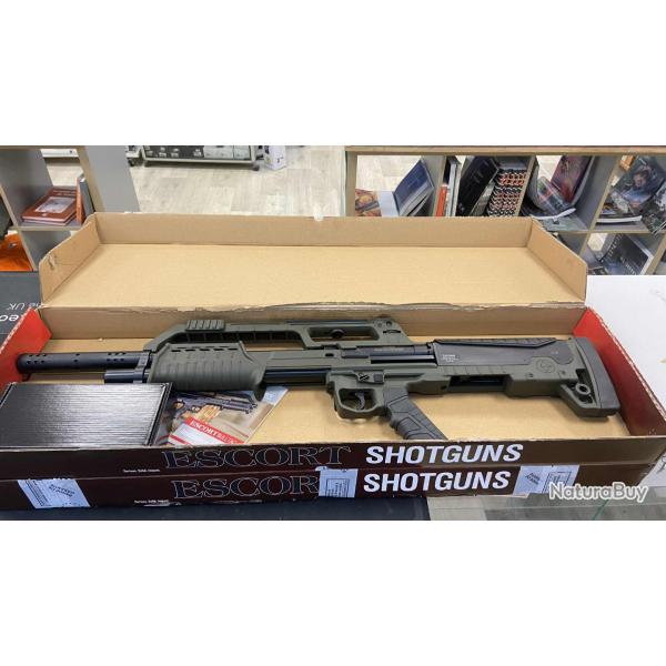 Fusil  pompe hatsan bulltac cal 12/76 canon 61cm VERT