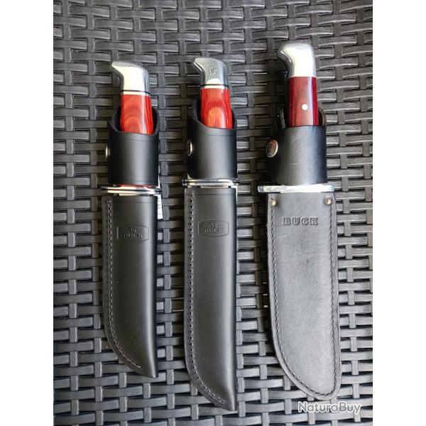 Lot couteaux BUCK