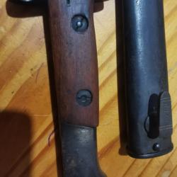 Baïonnette yougoslave m48 export