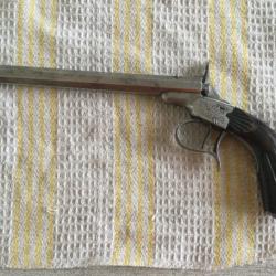 Pistolet de salon sytème flobert type Mariette