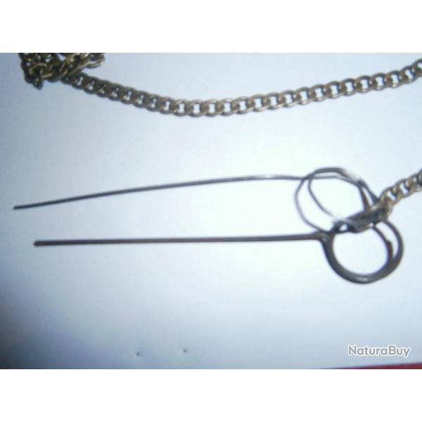 épinglette débouche lumière de bassinet arme à poudre noire