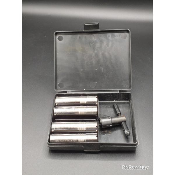Coffret de chokes inox Marocchi cal.12