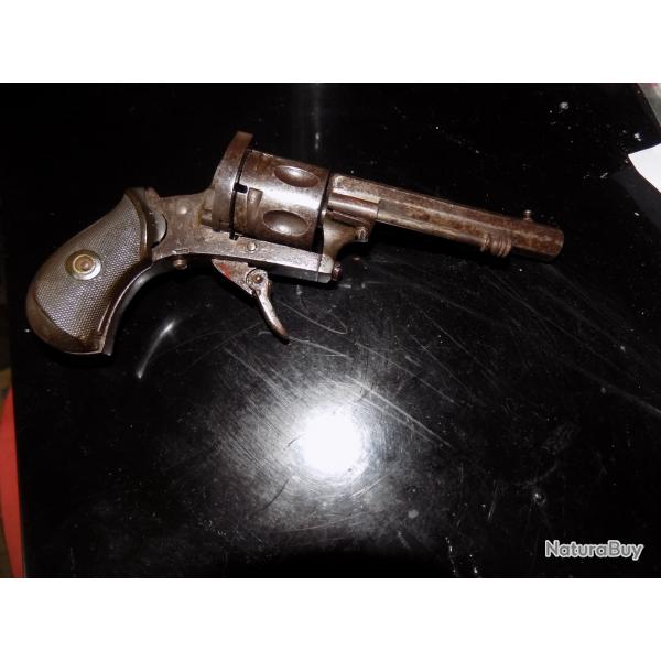 revolver 7mm a broche a restaurer
