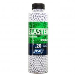 Bille plastique 6 mm Blaster 0.20g en pot de 3300 billes | ASG (0000 3775) - Airsoft