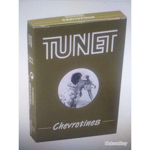 Tunet chevrotine calibre 16/67 9 Grains 10 cartouches