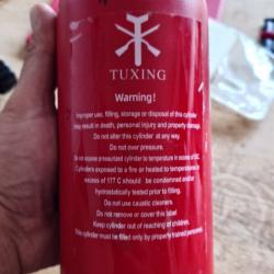 TUXING 3000psi 0,75l 750cc cylindre en aluminium haute pression pour pcp ou paintball