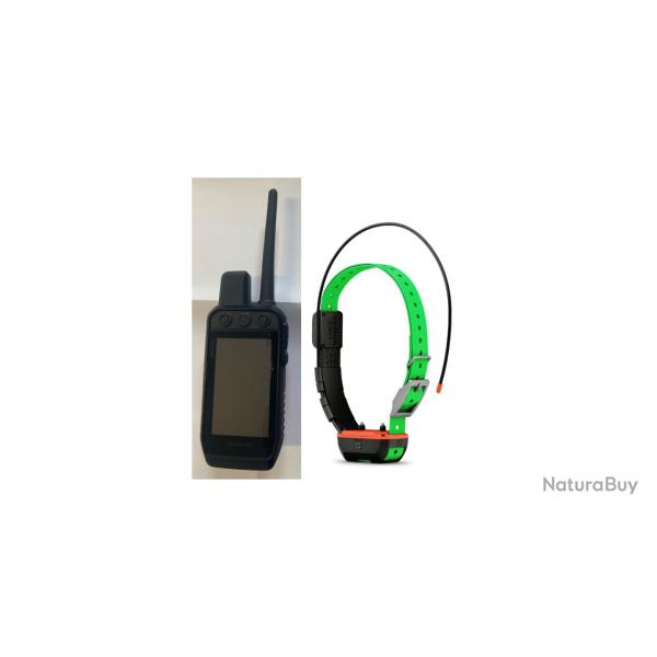 Garmin pack Alpha 200iF avec un collier TT25F + coque silicone + verre tremp + sac + carte topo Gar