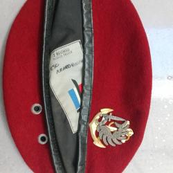 Béret militaire français - Troupes aéroportées / Commandos Marine (France)