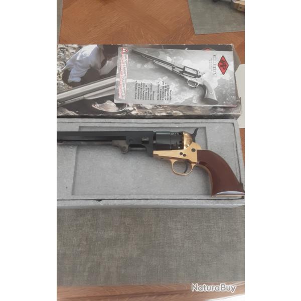 COLT 1851 CROSSE NOYER CALIBRE 44 NEUF JAMAIS TIR  .PIETTA 2022..AVEC BOITE ET LIVR.