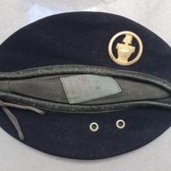 Béret militaire français du Génie - Taille 56 - Années 1960/70