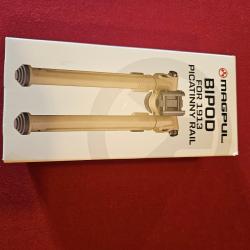 Bipied Magpul FDE ajustable rail picatinny