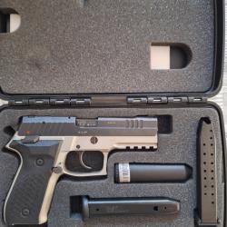 Pistolet AREX zero 1 standard sable cal 9x19