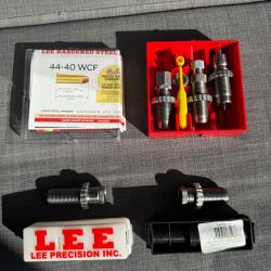 Jeux d'outils LEE 44-40 WIN COMPLET + SERTISSEUR + RACCOURCISSEUR