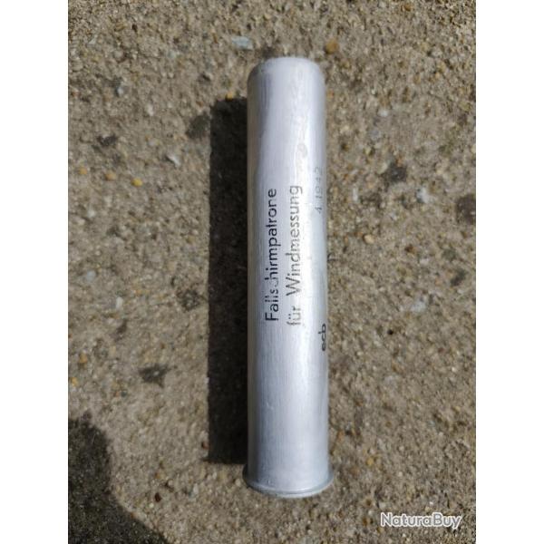 Cartouche allemande pour lance fuse fallschmirpatronen fur windmessung - ecb 1942