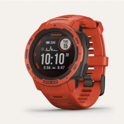 MONTRE GPS MULTI-FONCTION GARMIN INSTINCT SOLAR - ROUGE