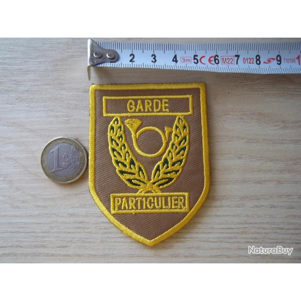 cusson poitrine Garde Particulier homologu surveillance, droits de chasse, pche
