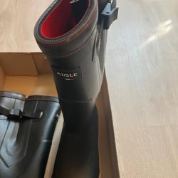 Vend Botte Aigle PARCOURS 2 ISO neuf doublure Néoprène avec brise et boucle de serrage
