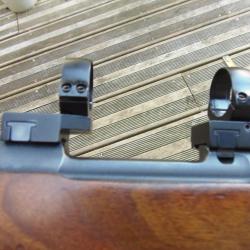 Montage fixe EAW complet colliers 30 mm pour Brno ZKK / CZ 550   =  rail de 19 mm