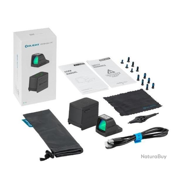 Viseur point vert  rechargeable