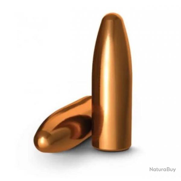 Ogives cuivres H&N .323 (8mm) RN high speed 190grs