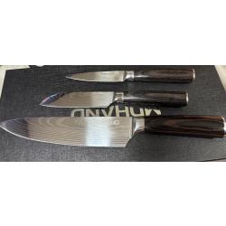 Vend set de 3 couteau cuisine