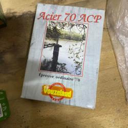 cartouche cal 20 acier
