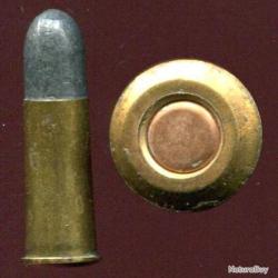 7.5 mm Revolver Suisse 1882 balle cuivre - plusieurs disponibles