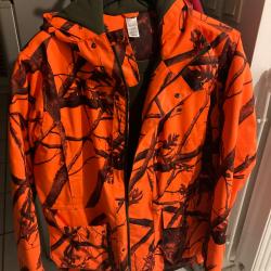 Veste imperméable fluo Solognac